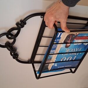 Wrought Iron Mag./Mail Holder